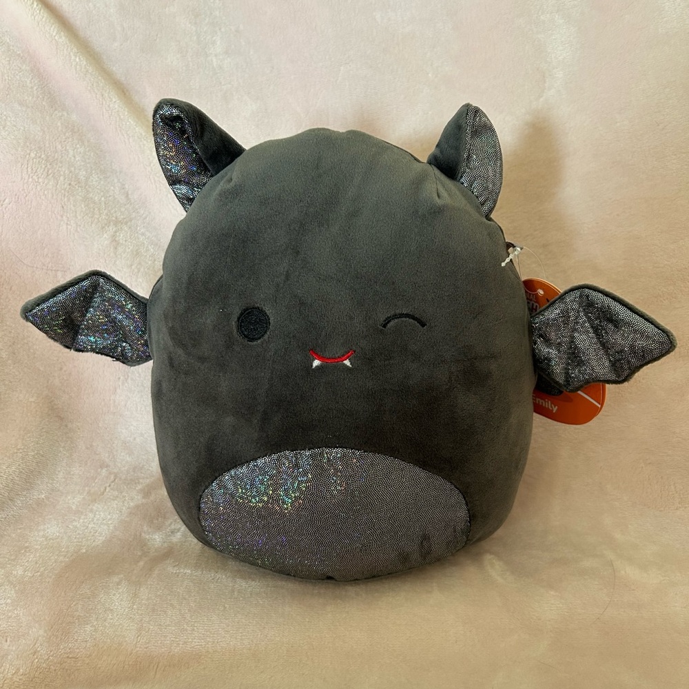 Emily the Bat Shimmer Belly Squishmallow 8"